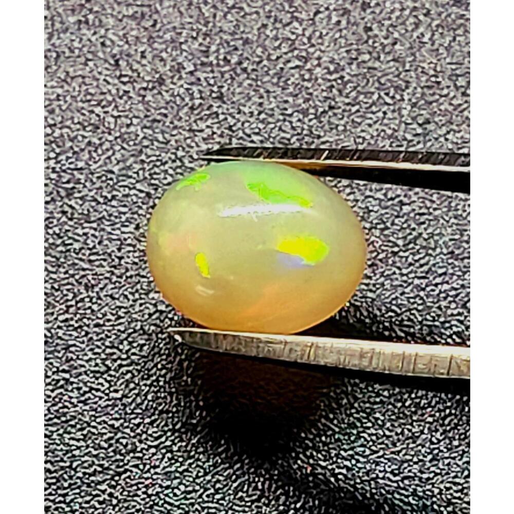 Certified Natural Opal 1.41cts Cabochon‎ Fire Brilliant Color